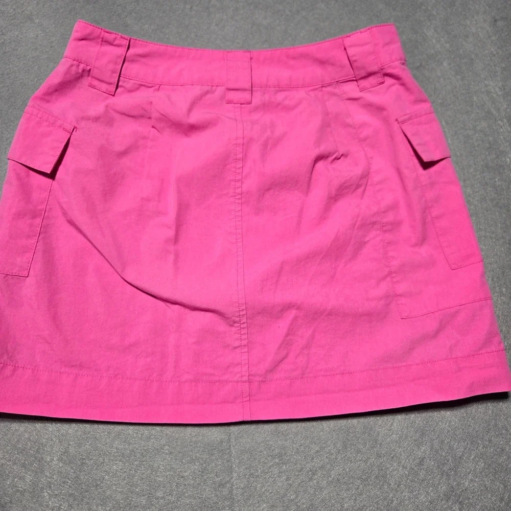Future Collective‎ Gabriella Karefa-Johnson Pink Cargo Wrap Skort Womens 2 Mini
